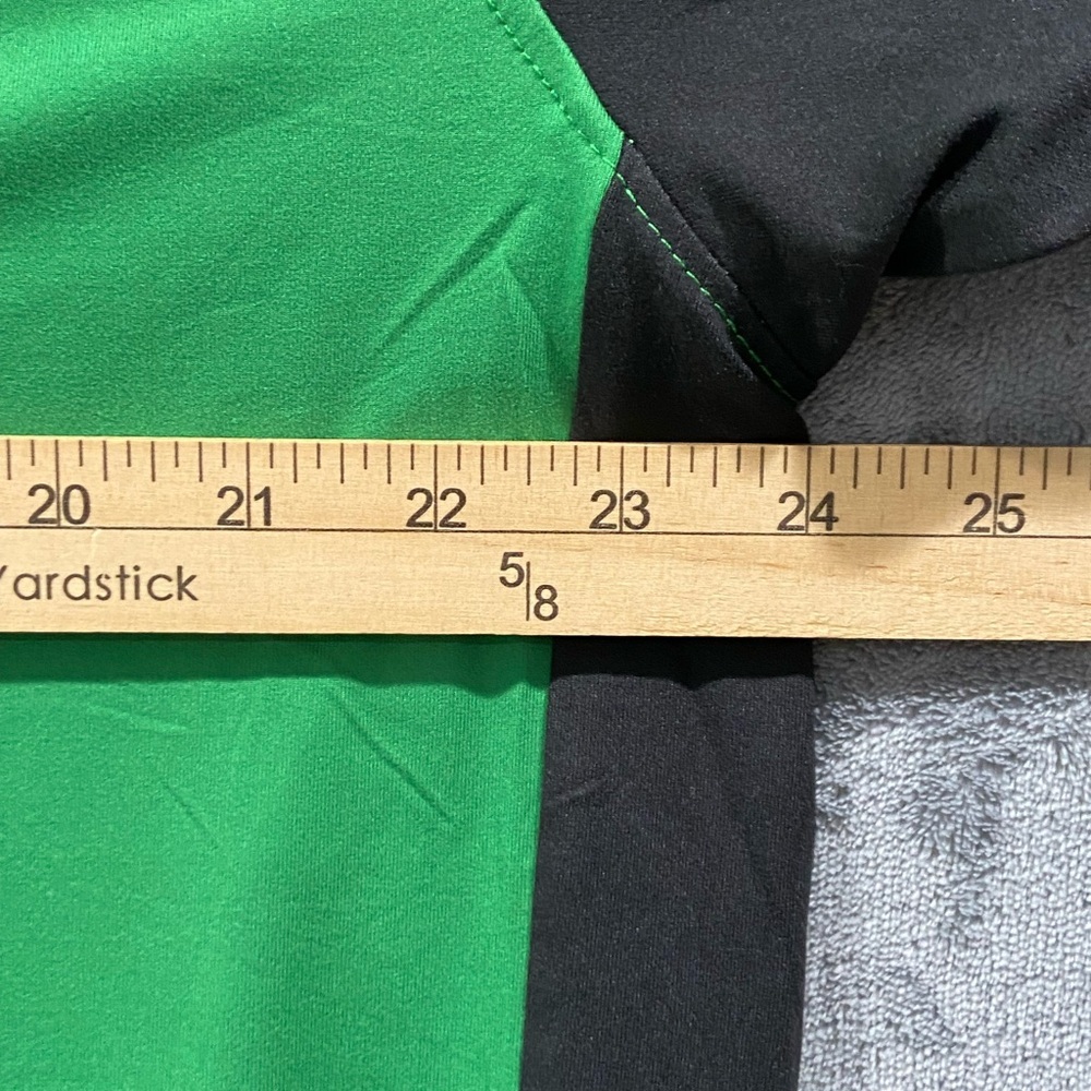 Oregon Ducks Box Seat Football Polo Shirt Black And Green Mens Size XL NWT - Picture 5 of 9